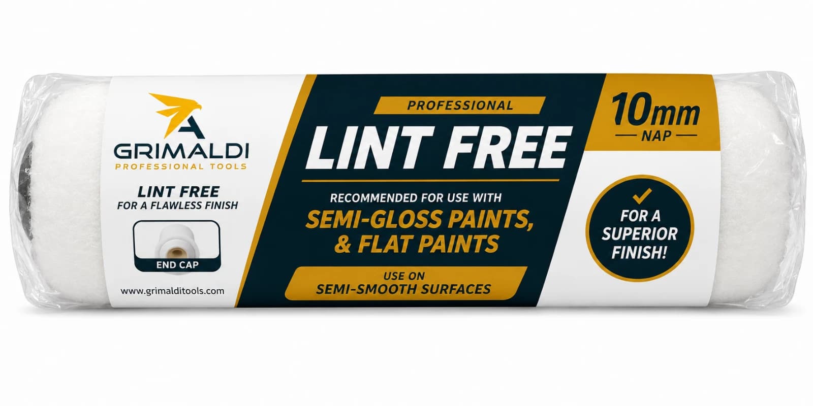 Perfection Lint Free Woven Roller 10mm