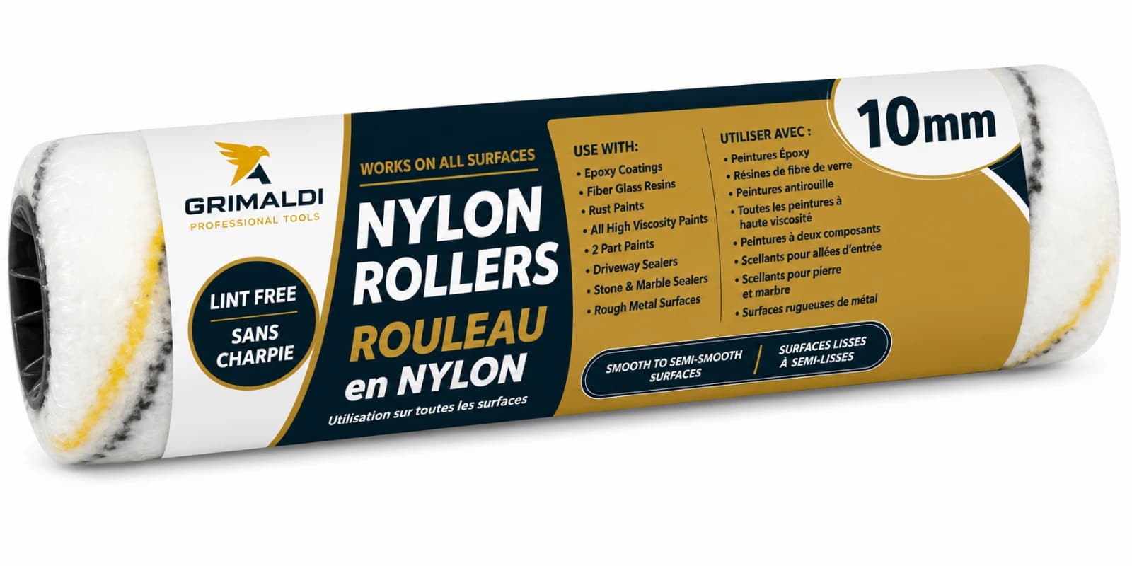 9" Nylon Epoxy Roller