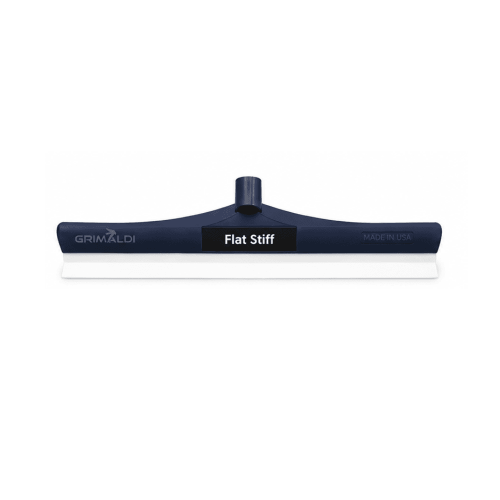 Flat Stiff Plastic Speed Squeegee